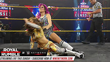 Dakota Kai & Raquel González vs. Aliyah & Jessi Kamea w/Robert Stone – Women’s Dusty Rhodes Tag Team Classic First Round: WWE NX