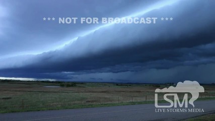 Time lapse - Приближаване на тежка буря в Оклахома 24.6.2014
