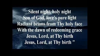 Silent Night (with lyrics)
