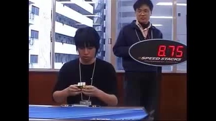 Rubiks Cube 10.77 seconds Yu Nakajima 