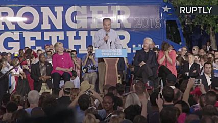 Clinton and Kaine Hit Campaign Trail Following DNC Nomination