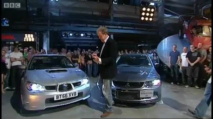 Mitsubishi Evo vs. Subaru Impreza - Top Gear