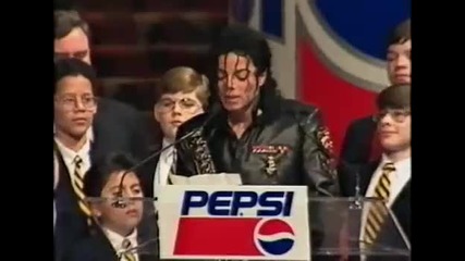 Michael Jackson Pepsi - Cola Press Conference (hq) 