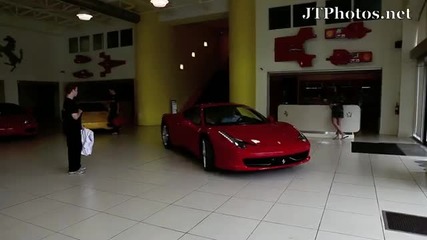 Ferrari 458 Italia and Ferrari 599 Gto 