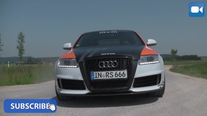 802 Hp Audi Rs6 мтм !