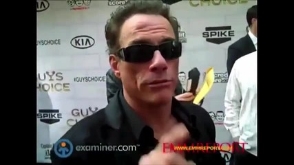 Жан-клод Ван Дам говори за филма Expendables 2