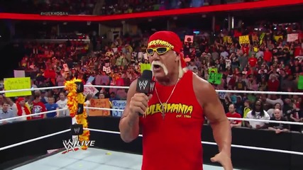 Hulk Hogan Is Back Raw (10.03.14)