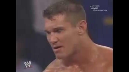 Benoit vs Randy Orton for the World Heavyweight Championship winner Randy Orton