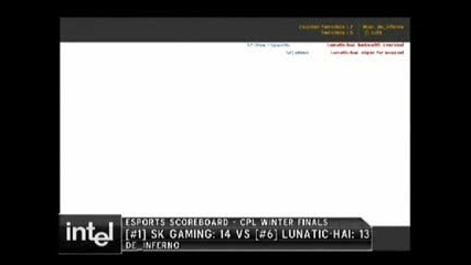 Cpl Winter 2005 Cs 1.6 finals Sk Gaming Vs Lunatic Hai 100,  000 $ match