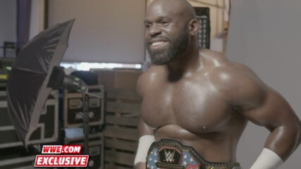 Apollo Crews poses for first championship photoshoot: WWE.com Exclusive, May 25, 2020