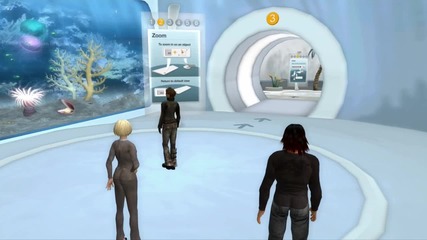 Second Life Welcome Island 
