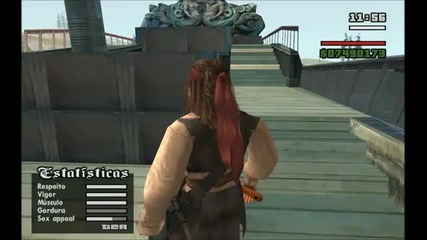 Jack Sparrow Skin Piratas Do Caribe 4 caribbean pirates Gta San Andreas Full Hd 1080p By Oliveira
