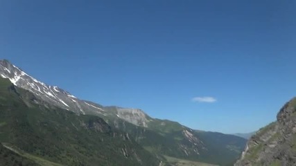 100 м. водопад в алпите