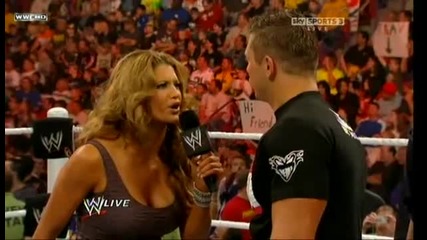 Eve Torres казва на The Miz , че е ужасен! really??? 