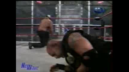 Bill Goldberg vs. Scott Steiner (rage in the Cage Match) - Wcw Nitro 25.09.2000