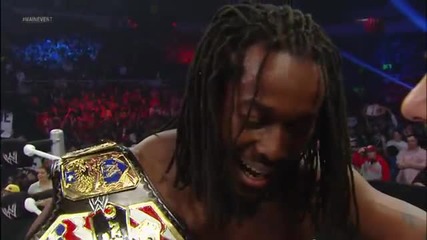 Kofi Kingston vs. Antonio Cesaro - United States Championship Match Wwe Main Event, May 1, 2013