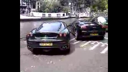 Ferarri и Lamborghini в Амстердам