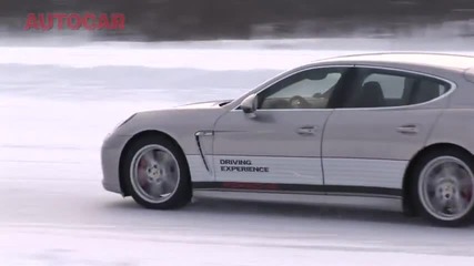 Дрифт с Porsche Panamera