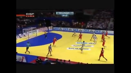 Luc Abalo - Best goals at Euro 2010 Hq