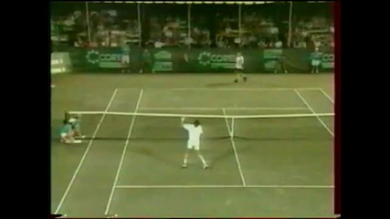 Най - удивителната точна на тенис 