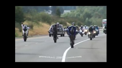 Motorcycle Stunts Crazy In Seattle Tricks Crash amp; Stunti