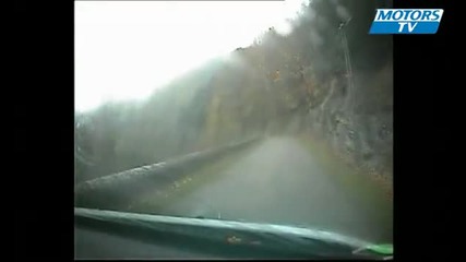 Camera embarquee rallye des Cevennes 2009 