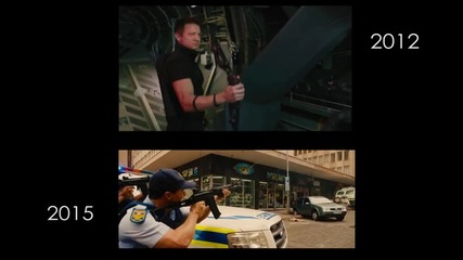 Дивите трейлъри на едни от най-мащабните филми - Отмъстителите 1 и 2 (2012-2015)