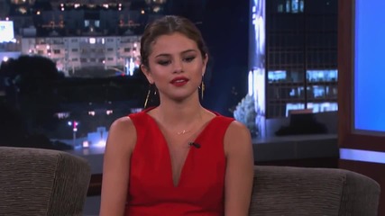 Selena Gomez on Jimmy Kimmel Live Part 1