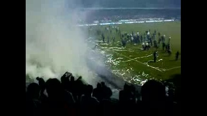 Fc Groningen Vs Ajax Burning Stadium