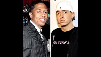 Нова Закачка - Nick Cannon Направи Diss For Eminem { Надявам Се Белият Рапър Да Му Натрие Носа }} 