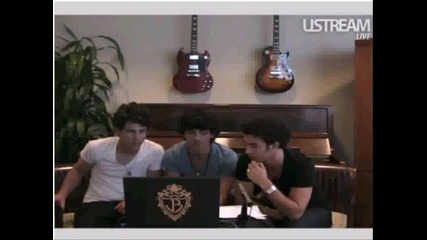 Jonas Brothers Live Facebook Chat part 3