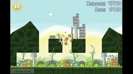 Angry Birds (level 2-15) 3 Stars