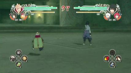 Naruto shippuuden ultimate ninja storm generations_ Tsuchikage moveset ( Oonoki)