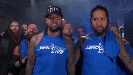 The Usos rally Team SmackDown ahead of Survivor Series: SmackDown LIVE, Nov. 13, 2018