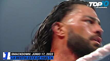 Top 10 Mejores Momentos de SMACKDOWN: WWE Top 10, Jun 19, 2022
