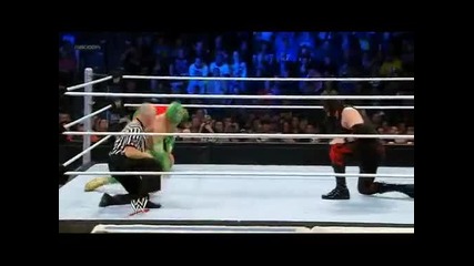 Wwe Friday Night Smackdown 01.02.2013 Jack Swagger returns and Rey Mysterio & Sin Cara vs Hell No