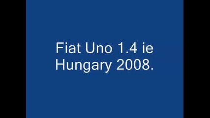 Fiat Uno 1.4 acceleration 0 - 100 kmh (#2) 