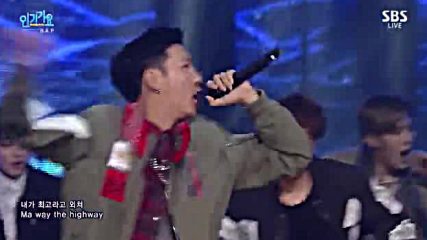 B.a.p - Young, Wild & Free, Sbs Inkigayo E842 (061215)