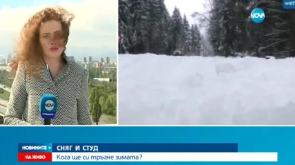 Докога ще вали сняг и какво време ни очаква през уикенда?