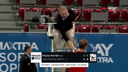 DIEMA XTRA Sofia Open почна с успех за бивш 1/4-финалист на Уимбълдън