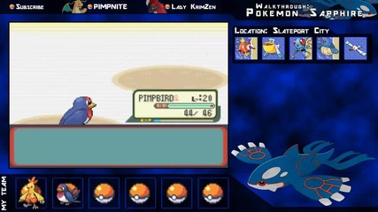 Pokemon Sapphire - Епизод 8 (slateport and Stern)
