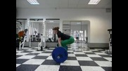 120 kg Deadlift by Female athlete