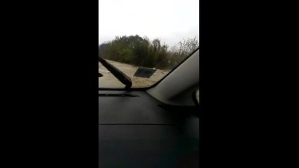 Наводнение по пътя Бургас - Варна - "Моята новина"