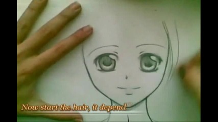 Научи Се Да Рисуваш Манга Аниме /стъпка по стъпка/ - Anime slow tutorial - how to draw Manga 