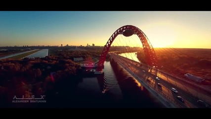 Best of Moscow Aerial Drone flights
