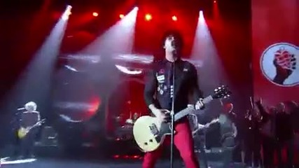Green Day American Idiot Cast performance at Tony awards