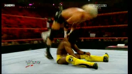Kofi Kingston vs Dolph Ziggler [ qualifying match] | Raw 23/11/09 |