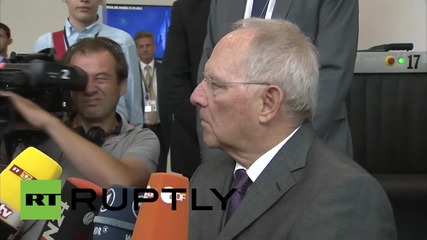 Belgium: 'Eurozone can't help Greece without austerity programme' - Schauble