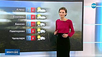 Прогноза за времето (13.11.2018 - централна)