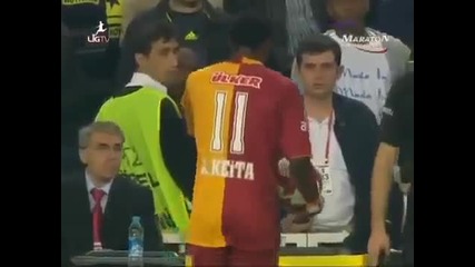 Fenerbahг§e vs Galatasaray 3 - 1 (1 - 0) 25 10 2009 All Goals Highlites